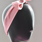 Ladies Knot hairband - Liberty of London Dusky Pink - Silk & Lawn
