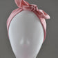 Ladies Knot hairband - Liberty of London Dusky Pink - Silk & Lawn