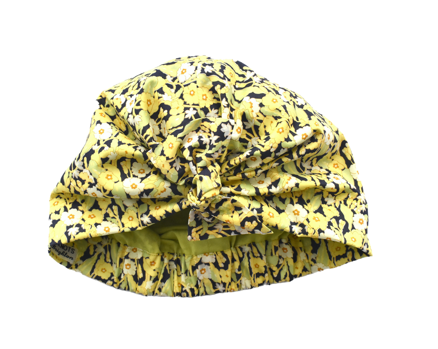 Ladies Turban Hat - Liberty of London Primrose print