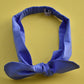 Ladies Tot Knot hairband - Liberty of London Periwinkle Blue - Tot Knots of Brighton