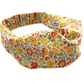 Together Co Twisted Turban Headband - Yellow D'anjo Liberty print - Silk & Lawn