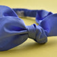 Ladies Tot Knot hairband - Liberty of London Periwinkle Blue - Tot Knots of Brighton