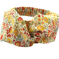 Together Co Twisted Turban Headband - Yellow D'anjo Liberty print - Silk & Lawn