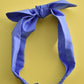 Ladies Tot Knot hairband - Liberty of London Periwinkle Blue - Tot Knots of Brighton