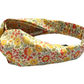 Together Co Twisted Turban Headband - Yellow D'anjo Liberty print - Silk & Lawn