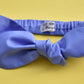Ladies Tot Knot hairband - Liberty of London Periwinkle Blue - Tot Knots of Brighton