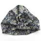 Salty Sea Knot - Swimming Cap Topper / Turban - Blue Elysian - Silk & Lawn