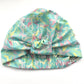 Salty Sea Knot - Swimming Cap Topper - Swim Turban - Clara Shoes - Silk & Lawn
