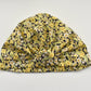 Salty Sea Knot - Swimming Cap Topper - Swim Turban in Yellow Primrose - Silk & Lawn