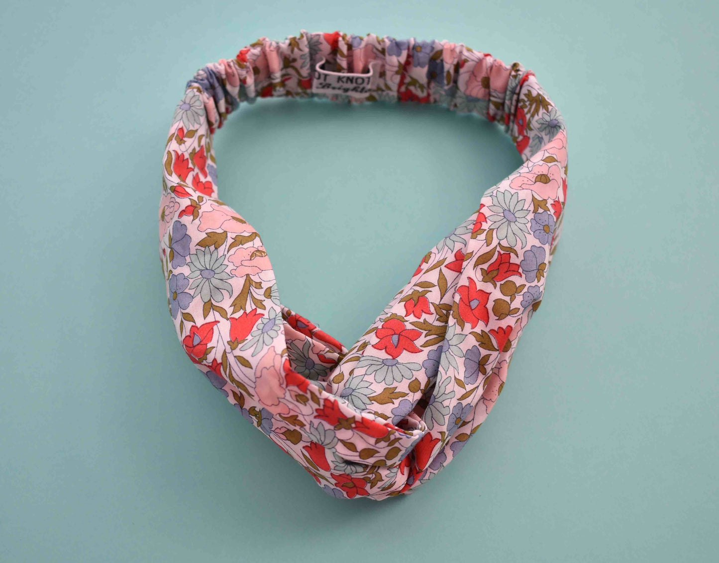 Tot Knot Twisted hairband - Poppy and Daisy Floral - Tot Knots of Brighton
