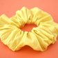 Bright Yellow Scrunchie - Tot Knots of Brighton