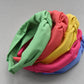 Ladies Tot Knot Alice band - Liberty of London Bright Green - Tot Knots of Brighton