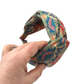 Twisted Alice Headband - Liberty of London Ianthe - Silk & Lawn