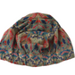 Classic Turban Hat - Liberty of London Ianthe in Red - Silk & Lawn