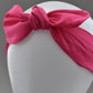 Ladies Tot Knot hairband - Hot Pink - Tot Knots of Brighton