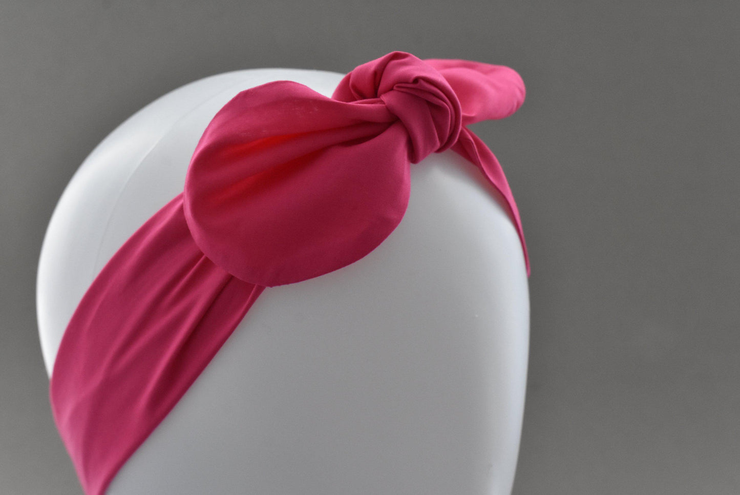 Ladies Tot Knot hairband - Hot Pink - Tot Knots of Brighton