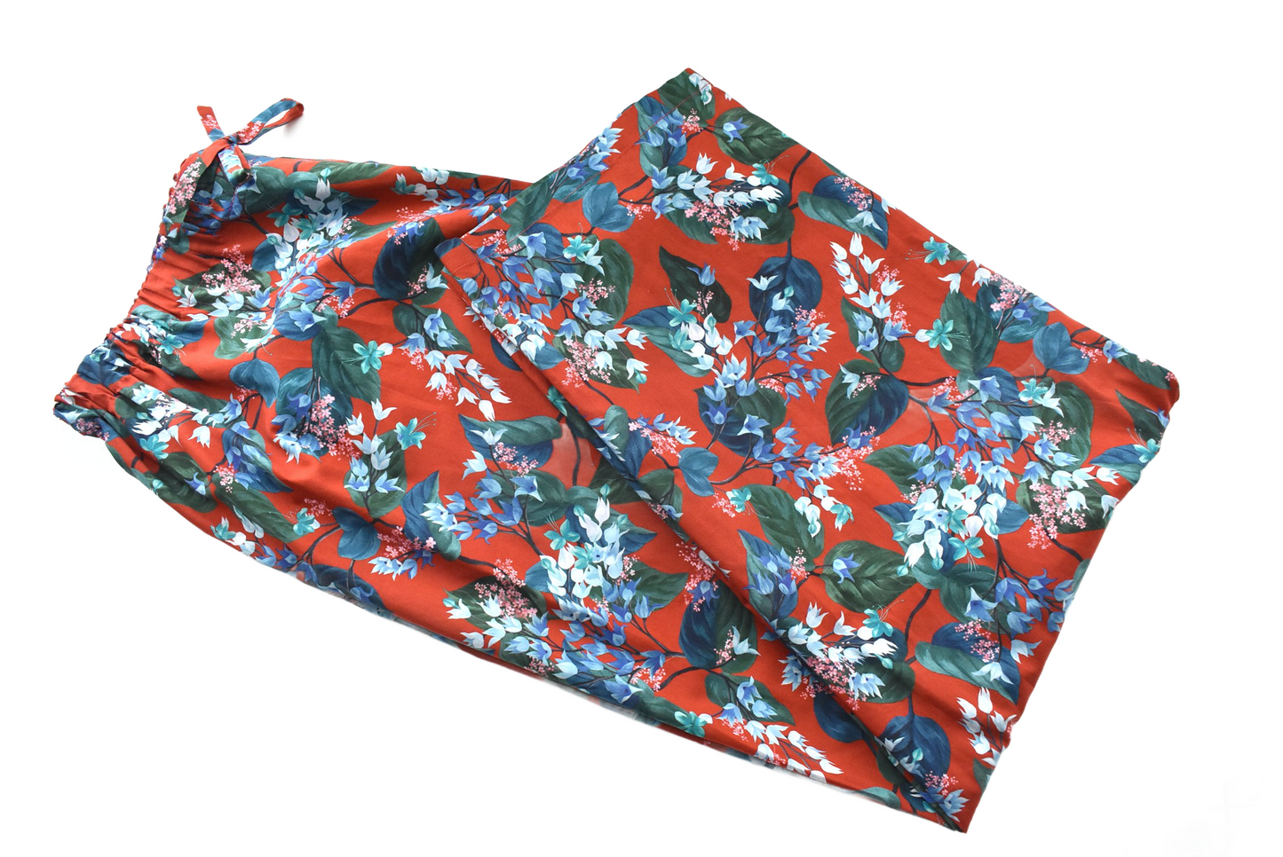 Classic Pyjama bottoms - Liberty London - red floral print