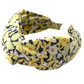 Twisted Alice Headband - Liberty of London Primrose Floral print - Silk & Lawn