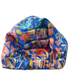 LARGE Luxury 100% pure silk Turban & Head wrap - Liberty of London Papercut Petals - Silk & Lawn