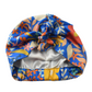 LARGE Luxury 100% pure silk Turban & Head wrap - Liberty of London Papercut Petals - Silk & Lawn