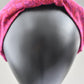 Ladies Knot Alice band - Liberty of London Bright Pink Graphic sample - Silk & Lawn