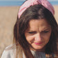 Ladies Knot Alice band - Liberty of London Dusty Pink - Silk & Lawn