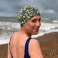 Salty Sea Knot - Swimming Cap Topper / Turban - Babylon - Silk & Lawn