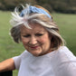 Ladies Tot Knot Alice band - Liberty of London Airforce Blue - Silk & Lawn