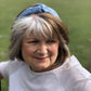 Ladies Tot Knot Alice band - Liberty of London Airforce Blue - Silk & Lawn