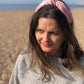 Ladies Knot Alice band - Liberty of London Dusty Pink - Silk & Lawn