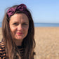 Ladies Knot hairband - Liberty of London Aubergine Purple - Silk & Lawn