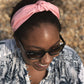 Ladies Knot Alice band - Liberty of London Dusty Pink - Silk & Lawn