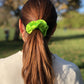 Pure Mulberry Silk Hair tie Scrunchies - various jewel colours - Silk & Lawn