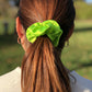 Pure Mulberry Silk Hair tie Scrunchies - various jewel colours - Silk & Lawn