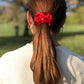 Pure Mulberry Silk Hair tie Scrunchies - various jewel colours - Silk & Lawn