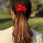 Pure Mulberry Silk Hair tie Scrunchies - various jewel colours - Silk & Lawn