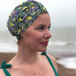 Salty Sea Knot - Swimming Cap Topper / Turban - Babylon - Silk & Lawn