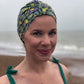 Salty Sea Knot - Swimming Cap Topper / Turban - Babylon - Silk & Lawn