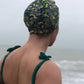 Salty Sea Knot - Swimming Cap Topper / Turban - Babylon - Silk & Lawn