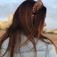 Silk Knot Alice band - Liberty of London Artist Jewel graphic printed silk - Silk & Lawn