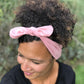 Ladies Knot hairband - Liberty of London Dusky Pink - Silk & Lawn