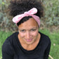 Ladies Knot hairband - Liberty of London Dusky Pink - Silk & Lawn