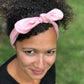 Ladies Knot hairband - Liberty of London Dusky Pink - Silk & Lawn