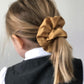 Liberty of London Mustard Yellow Scrunchie - Silk & Lawn