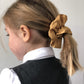 Liberty of London Mustard Yellow Scrunchie - Silk & Lawn