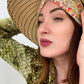 Together Co Twisted Turban Headband - Yellow D'anjo Liberty print - Silk & Lawn