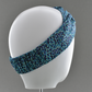 Ladies Twisted Turban Headband - Liberty of London Mayhaze blue - Tot Knots of Brighton
