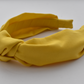 Ladies Tot Knot Alice band - Liberty of London Bright Yellow - Tot Knots of Brighton