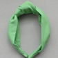 Ladies Tot Knot Alice band - Liberty of London Bright Green - Tot Knots of Brighton