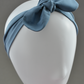 Ladies Knot hairband - Liberty of London Airforce Blue - Silk & Lawn
